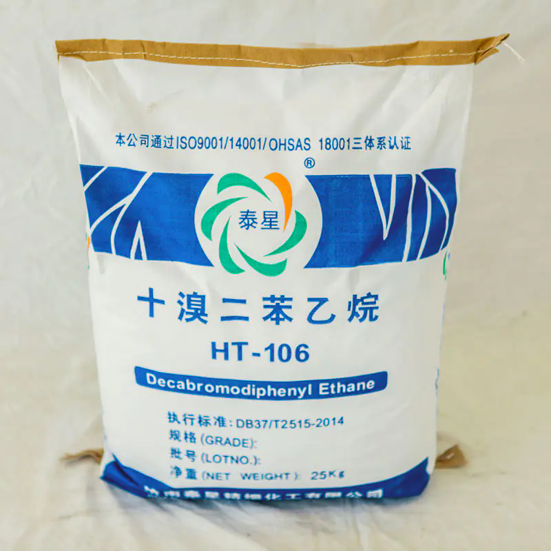 Hoe verbetert decabroomdifenylethaan de vlamvertraging in moderne materialen?